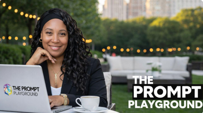 Kisha, founder of The Prompt Playground community